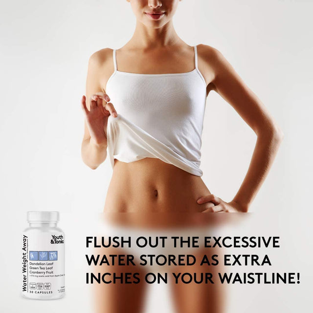 Water Loss & Weight Management Support for Women at Period | Pills to Balance Carbs Absorption & Relief Swelling & Belly Bloat Reducing Waist Line | Help Preventing Hormonal Weight Gain & Feel Lighter