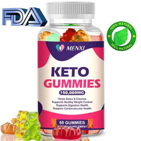 Keto ACV Gummy for Advanced Weight Loss - Apple Cider Vinegar Diet Supplement - Sugar Free (60 Gummies)