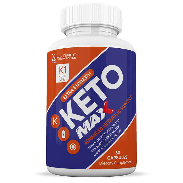 (2 Pack) K1 Keto Life Max 1200MG Dietary Supplement 120 Capsules