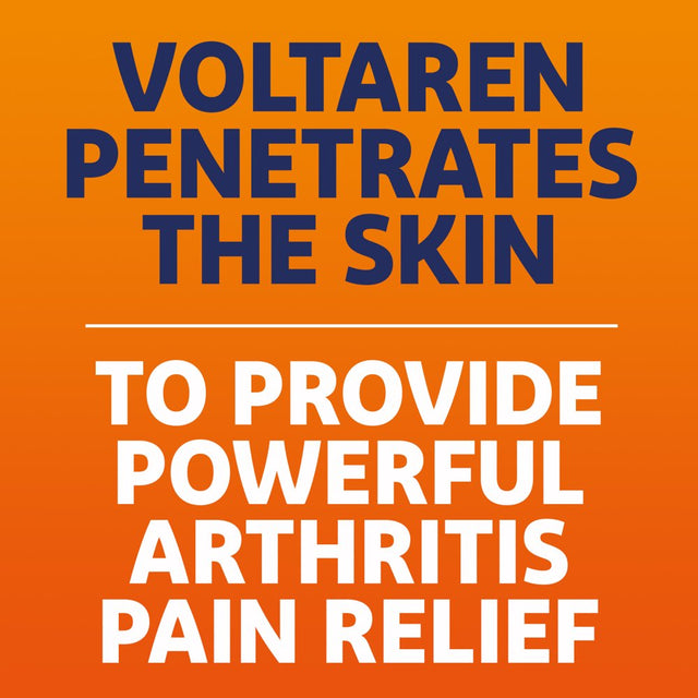 Voltaren Topical Arthritis Medicine Gel Pain Reliever for Arthritis, 1.7 Oz