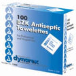 Dynarex BZK Antiseptic Towelettes 100 Each - (Pack of 3)