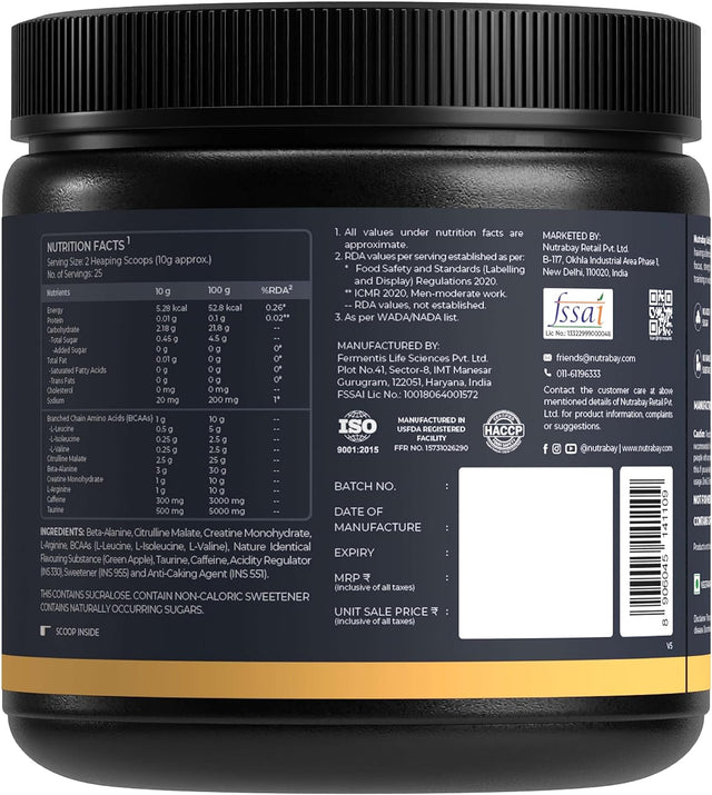 Gold Spark Pre-Workout - 300G (Green Apple)