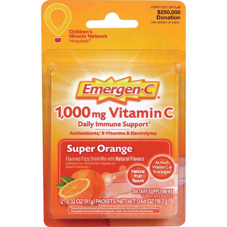 Emergen-C, ALA6777, Immune Support Drink Mix Packets, 12 / Box