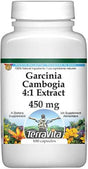 Terravita Garcinia Cambogia 4:1 Extract - 450 Mg (100 Capsules, ZIN: 523036) - 2 Pack