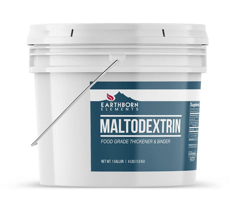 Earthborn Elements Maltodextrin (1 Gallon) Water Soluble, Complex Carbohydrate for Workout Shakes, No Artificial Color or Flavor