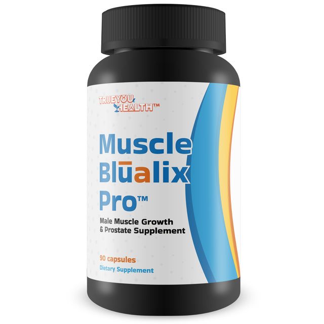 Muscle Blualix Pro - Premium Prostate Supplement for Men - Promote Healthy Energy & Motivation - Vitamin D & Zinc & Turmeric Prostate Formula - Antioxidant Prostate Support for Male Health & Wellness