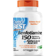 Doctor'S Best Benfotiamine 150 + Alpha-Lipoic Acid 300 with Benfopure, Non-Gmo, Vegan, Gluten Free, Promotes Healthy Blood Sugar, 60 Veggie Caps