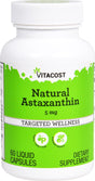 Natural Astaxanthin -- 5 Mg - 60 Liquid Capsules