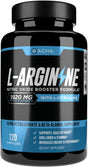 Premium L Arginine Pills 1920 MG - 120 VCAPS AAKG Nitric Oxide Precursor, L-Citrulline HCL, Beta Alanine, Essential Amino Acids for Energy, Muscle Growth, Heart Health, Vascularity & Stamina