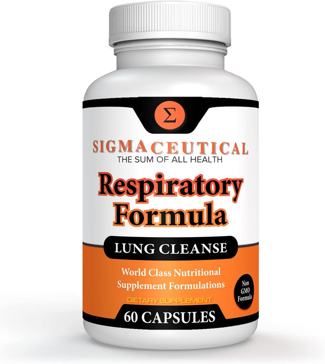 Respiratory Formula - Lung Cleanse for Smokers - Breathe Clear, Healthy & White - Lung Detox for Smokers - Respiratory Supplement for Lung Health - 60 Capsules