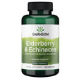 Swanson Sambucus Elderberry/Agaricus/Echinacea Immune Support Capsules, 120 Count