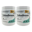 Colonbroom Psyllium Husk Powder Colon Cleanser, 60 Servings (2-Pack)