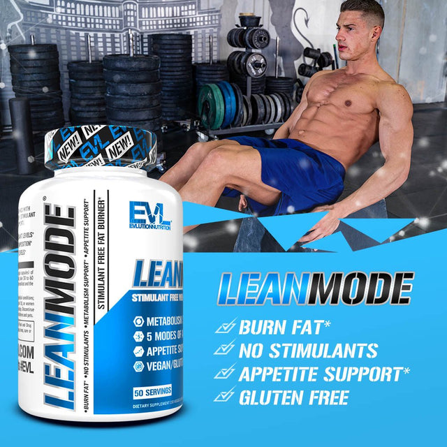 Appetite Suppressant for Weight Loss - EVL Lean Mode 150Ct Fat Burner Supplement for Men & Women