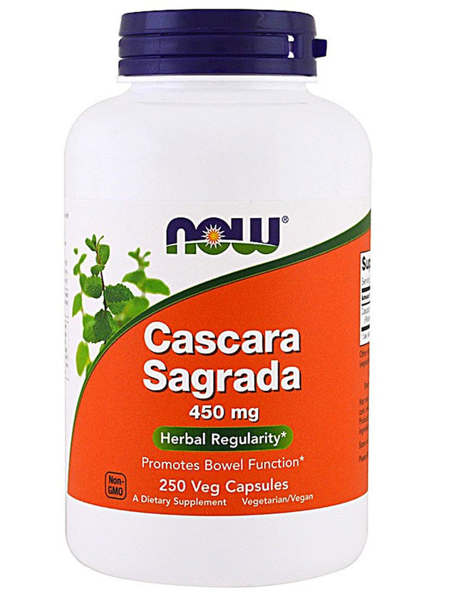 Now Foods Cascara Sagrada -- 450 Mg - 250 Vegcaps