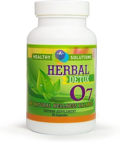 Herbal Detox 07 - Harmonizes Gastrointestinal System - Natural Liver & Pancreatic Revitalizer- 90 Caps