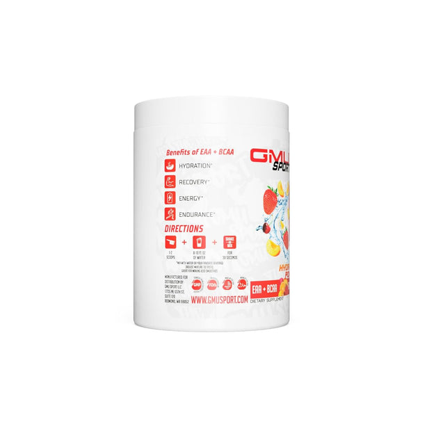 GMU Sport BCAA + Eaas Hydration and Recovery Powder Drink Mix (Fruit Punch)