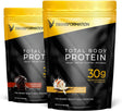 Transformation Chocolate & Vanilla Protein Powder | 30G Multi-Protein Superblend | Collagen Peptides, Egg White & Plant Blend | MCT Oil | BCAA Amino Acids | Probiotics & Enzymes | Low Carb Shake