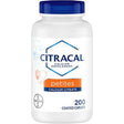 Citracal Petites, Highly Soluble, Easily Digested, 400 Mg Calcium Citrate with 500 IU Vitamin D3, Bone Health Supplement for Adults, Relatively Small Easy-To-Swallow Caplets, 200 Count