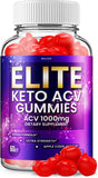 Elite Keto ACV Gummies Elite Keto + ACV 500 Mg Advanced Formula Apple Cider Vinegar Keto Gummies 60 Gummies