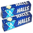 Halls Menthol / Mentol Throat Drops, Two Packs of 10 Drops (20 Total Drops)