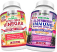 FRESH HEALTHCARE Apple Cider Vinegar and Elderberry Immune Support - Bundle