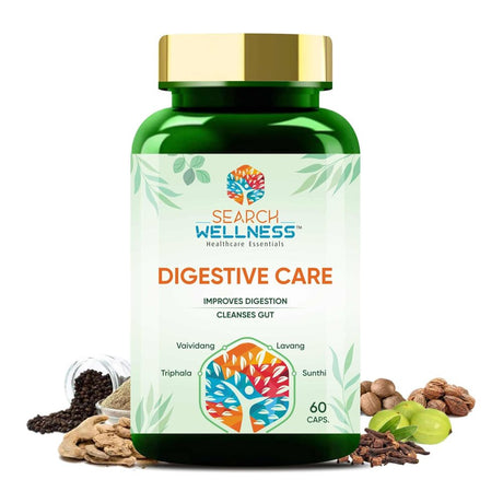 Search Wellness Digestive Care for Digestive Health, Gut Balance, and Comfortable Digestion and Immunity-60 Capsule