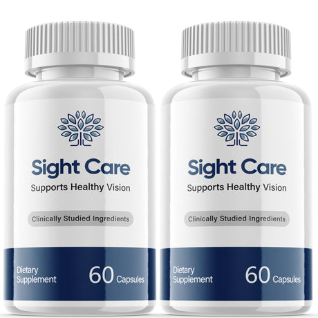 Sight Care Vision Supplement Pills, Supports Healthy Vision - 60 Capsules (2 Pack )