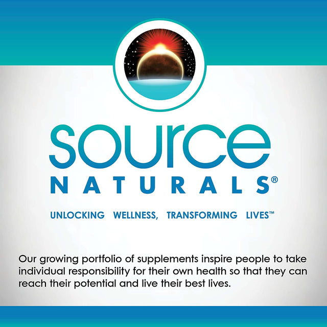 Source Naturals Wellness Immunitric, Nitric Oxide Builder for Immune System Support* - 90 Tablets