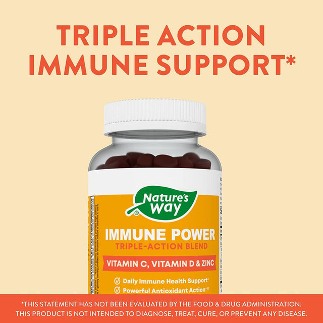 Immune Power, Triple Action Immune Blend*, Vitamins C and D, Zinc