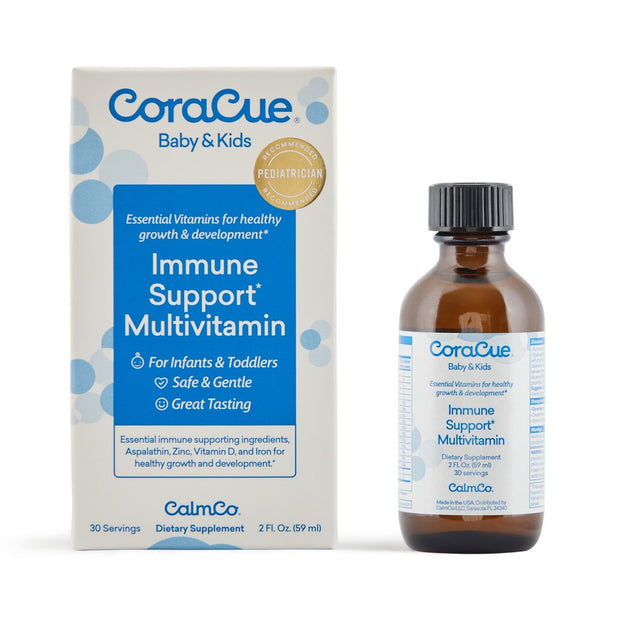 Calmco, Coracue Immune Support* Liquid Multivitamin for Infants & Toddlers, 2 Fl. Oz.