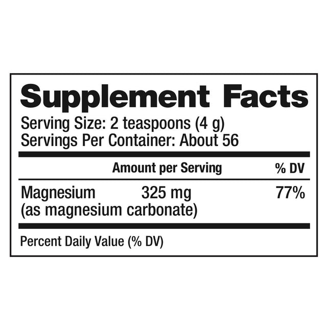 Natural Vitality Calm, Magnesium Citrate Supplement Powder, Anti-Stress Drink Mix, -Cherry, 8 Ounces