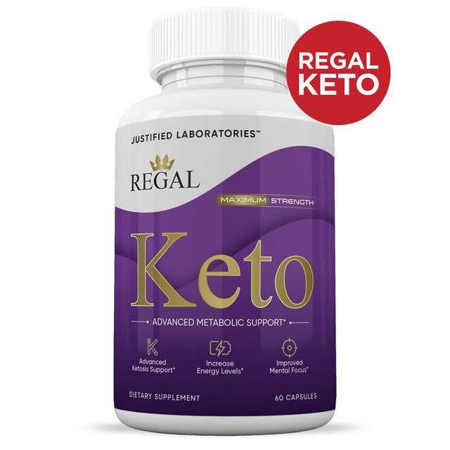 (3 Pack) Regal Keto Pills 800MG Includes Apple Cider Vinegar Gobhb 180 Capsules