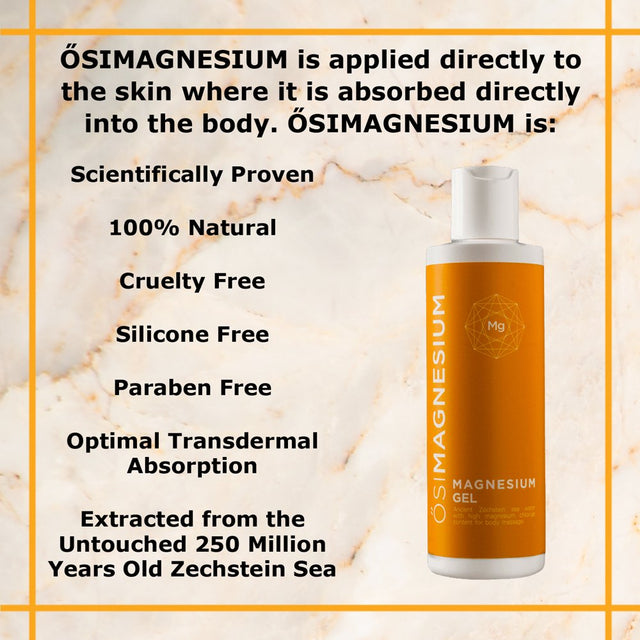 Osi Magnesium Gel - 3.38Oz for Bones, Joints & Muscle Health