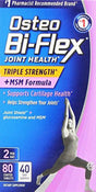 Osteo Bi-Flex Joint Health Triple Strength + MSM Formula 80 Tablets