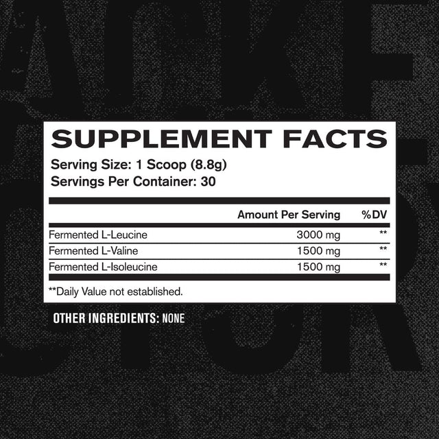 Jacked Factory BCAA Powder (Fermented) - 6G Branched Chain Essential Amino Acid Supplement for Improved Muscle Recovery, Reduced Fatigue, Increased Strength & Muscle Growth - 30 Servings, Unflavored