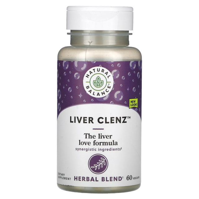 Natural Balance Liver Clenz, 60 Vegcaps