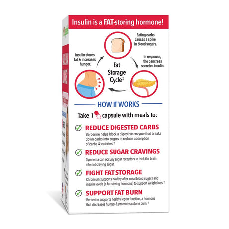 Carb & Sugar Blocker Supplement, by Dr. Stephanie'S - 4 Pack