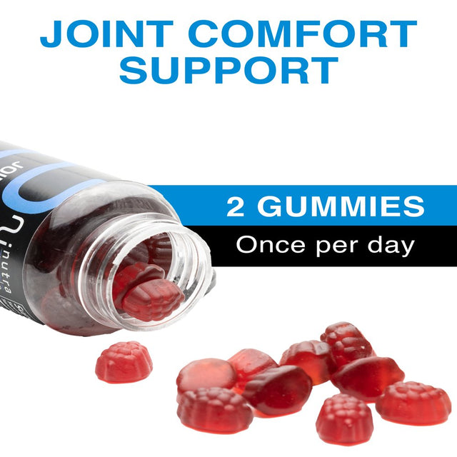 Joint Support Gummies Extra Strength Glucosamine & Vitamin E, Natural Flexibility & Joint Support Supplement - Best Cartilage & Immune Health Support for Women & Men - 60 Gummies