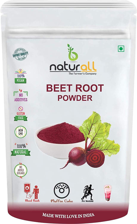 B Naturall Beet Root Powder and Carrot Powder - 100 GM Each Super Saver Combo Pack by B Naturall