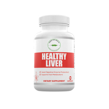 Herbs for Health Healthy Liver Herbal Supplements 90 Counts