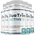 (5 Pack) Duo Trim Active - Keto Weight Loss Formula - Energy & Focus Boosting Dietary Supplements for Weight Management & Metabolism - Advanced Fat Burn Raspberry Ketones Pills - 300 Capsules