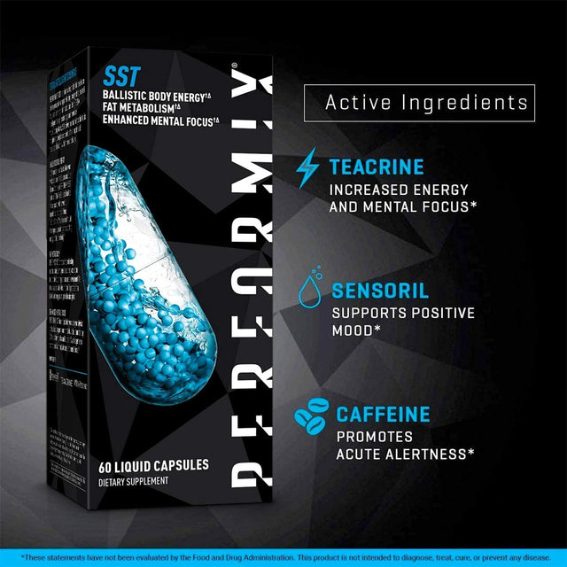 PERFORMIX 24/7 Stack Bundle - SST, Ab Cuts CLA and Lean Sleep - Thermogenic Timed Release Capsules for Energy Focus and Increased Metabolism Support for Men and Women