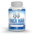 Nutrapro Thick Hair Growth Vitamins–Anti Hair Loss Supplements with DHT Blocker Stimulates Faster Hair Growth for Weak, Thinning Hair