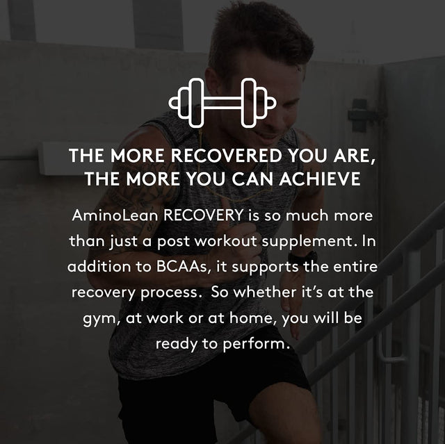 RSP Aminolean Recovery - Post Workout Bcaas Amino Acids Supplement + Electrolytes, Bcaas and Eaas for Hydration Boost, Immunity Support - Muscle Recovery Drink, Vegan Aminos, Blood Orange…