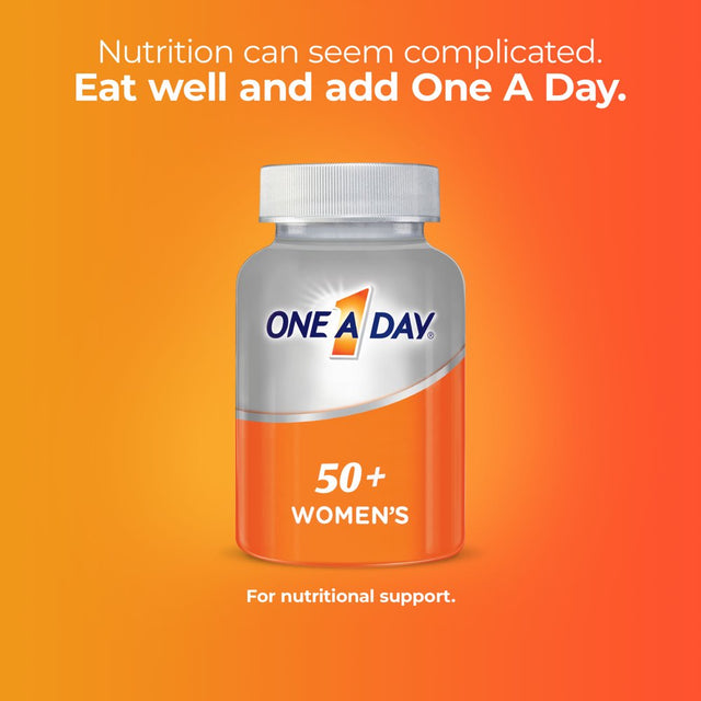 One a Day Women'S 50+ Multivitamin Tablets, Multivitamins for Women, 100 Count