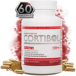 Cortibol Cortisol Manager & Blocker 1500Mg - Adrenal Support Supplement, Ashwagandha, Cordyceps, Rhodiola Rosea, Eurycoma Longifolia Extract - 60 Capsules