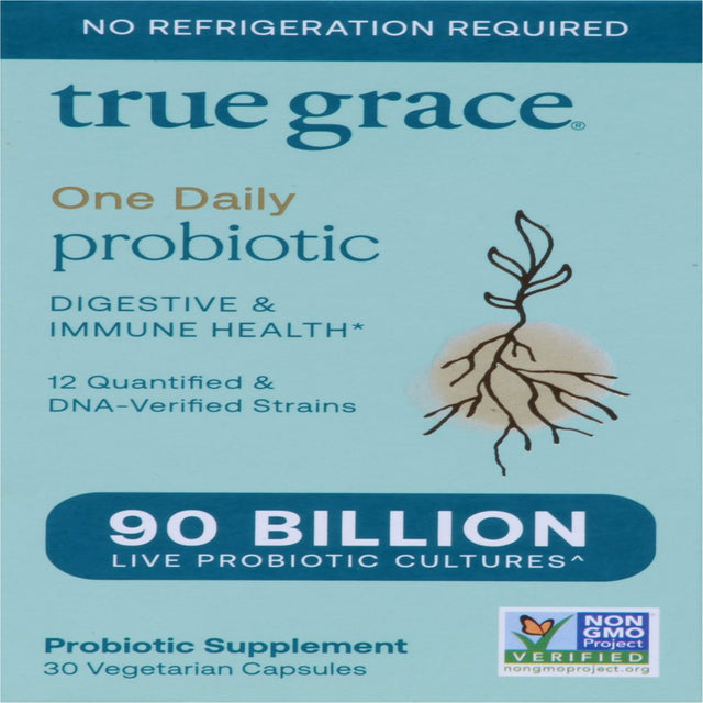 One Daily Probiotic for Digestive & Immune Healh - 90 Billion Cfus (30 Vegetarian Capsules)