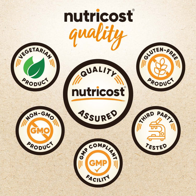 Nutricost Organic Rice Protein Powder 5Lbs (Unflavored) - Certified USDA Organic, 20G of Rice Protein per Serv, Non-Gmo