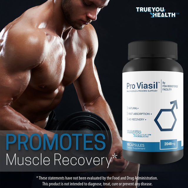 Pro Viasil Prostate Support - Promote Prostate Health with Natural Antioxidant & Turmeric Formula - Pro Viasil Pills for Men with Zinc - Promote Healthy Prostate Function with Vitamin D & Green Tea