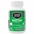 Berkley Jensen 5,000Mg Biotin, 240 Tablets